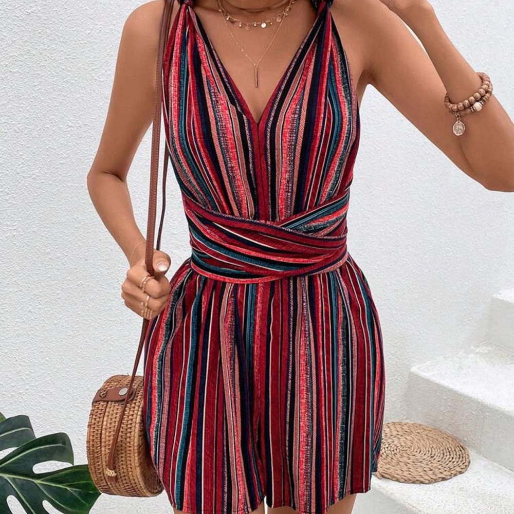 Colorful romper size Small